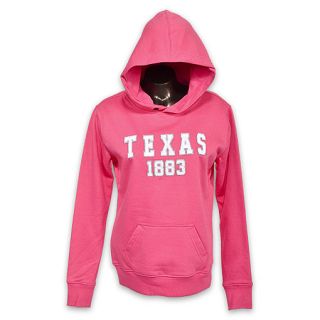 Womens Texas Longhorns NCAA Pullover Hoodie  Pink