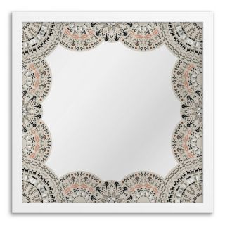 Blooms Floral Hanging Mirror Wall Art