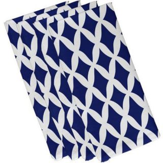 e by design Lattice Kravitz Geometric Napkin (Set of 4)