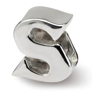 Sterling Silver Reflections Letter S Bead