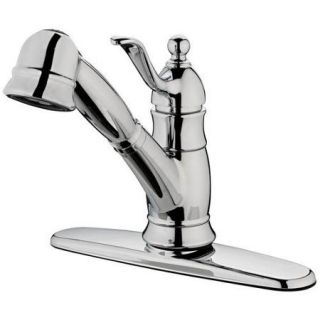 Estora Poetto One Handle Centerset Pull Out Bar Kitchen Faucet