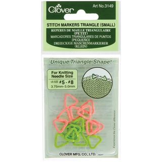 Clover Small Triangle Stitch Markers (Pack of 16)   13852051