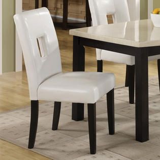 Oxford Creek  5 Piece White 60 inch Dining Set