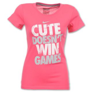 Nike Attitude Womens Tee Shirt   518403 609