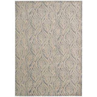 Kathy Ireland by Nourison Hollywood Shimmer Light Grey Rug (79 x 10