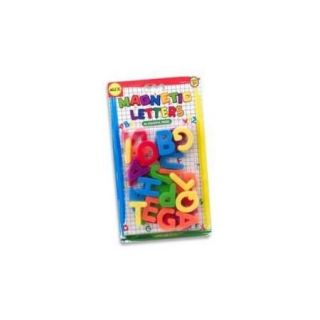 Plastic Magnetic Letters Multi Colored