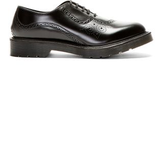 Dr. Martens Black Leathed Twisted Claude Brogues