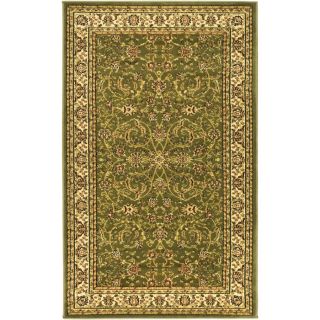 Safavieh Lyndhurst Sage and Ivory Rectangular Indoor Machine Made Throw Rug (Common 3 x 5; Actual 39 in W x 63 in L x 0.42 ft Dia)