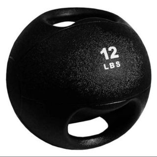 12 lbs. Medicine Ball with Grips