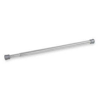 Select Twist Ease Adjustable Chrome Tension Shower Curtain Rod