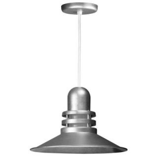 Illumine 1 Light Galvanized Orbitor Shade Pendant with Frosted Glass CLI 315   Mobile