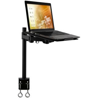 Mount it Single Desk mount Stand with Adjustable Extension Arms and