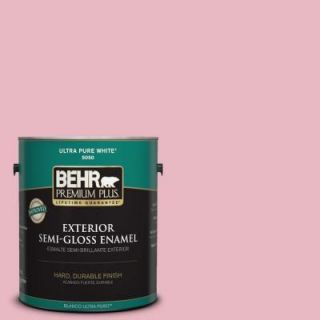 BEHR Premium Plus 1 gal. #M150 2 Peppermint Stick Semi Gloss Enamel Exterior Paint 505001