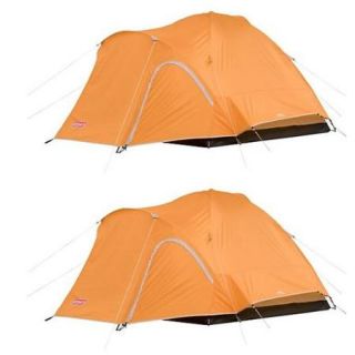 (2) COLEMAN Hooligan 3 Person Camping Dome Tents w/ WeatherTec System   8' x 7'