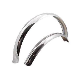 Eleven81 Cruiser Bolt On Bicycle Fenders   26 inch   Stainless   CC 056 STAINLESS