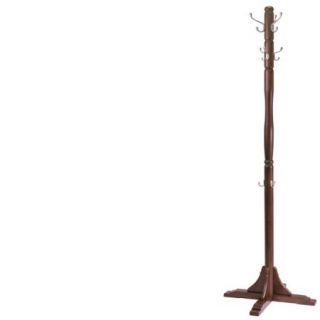 Jera Coat Hanger, Rich Walnut