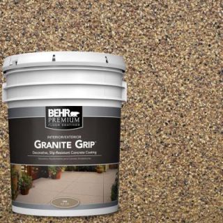 BEHR Premium 5 gal. #GG 13 Pebble Sunstone Granite Grip Decorative Concrete Floor Coating 65505