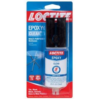 Loctite 0.85 fl. oz. Clear Quick Set Epoxy 1943587