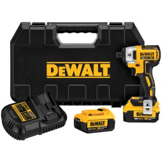 DEWALT 20 Volt 1/4 in Cordless Variable Speed Brushless Impact Driver with Hard Case