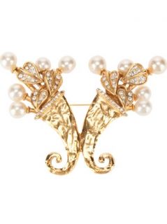 Chanel Vintage Embellished Brooch