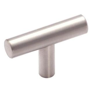 Amerock 2 in. Stainless Steel T Cabinet Knob BP19009SS