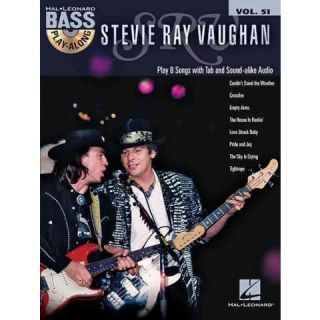 Stevie Ray Vaughan ( Bass Play along) (Mixed media)