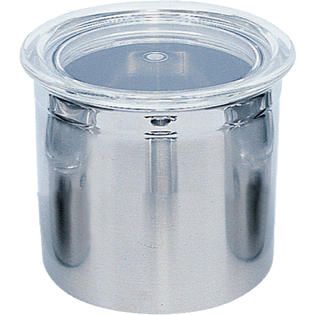 BergHOFF Studio Stainless Steel Canister With Lid 3.75 cups   Home