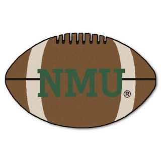 FANMATS NCAA Northern Michigan University Brown 1 ft. 10 in. x 2 ft. 11 in. Specialty Accent Rug 2011