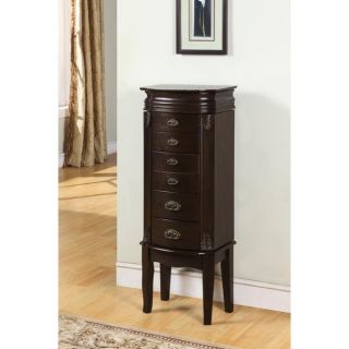 Oh Home Florence Espresso Jewelry Armoire   16480077  