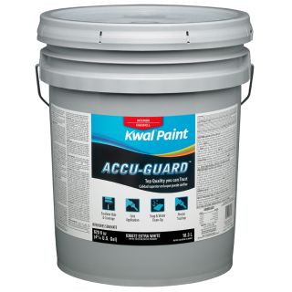 Kwal White Eggshell Latex Interior Paint (Actual Net Contents 620 fl oz)