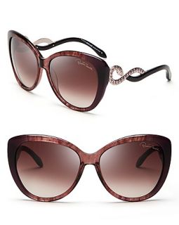 Roberto Cavalli Crystal Side Sunglasses