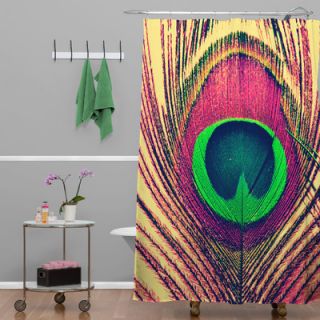 DENY Designs Shannon Clark Peacock 2 Shower Curtain