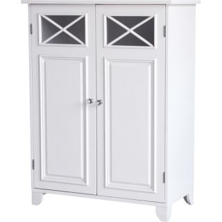 Prairie Double Door Floor Cabinet, White