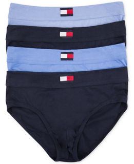 Tommy Hilfiger Mens 4 Pack Hip Brief   Underwear   Men