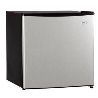 SPT Energy Star 1.6 Cubic Foot Stainless Steel Refrigerator