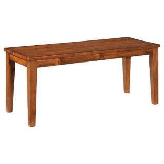 Shallibay Large Dining Room Bench   Medium Brown   Signature Design by