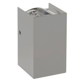 Eurofase Hyrdroled 5.62 in H LED Grey Outdoor Wall Light
