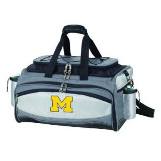 Picnic Time Michigan Wolverines   Vulcan Portable Propane Grill and Cooler Tote by Embroidered 770 00 175 342