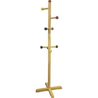 Ore Kids Primary Color 8 Peg Coat Rack   Home   Furniture   Entryway