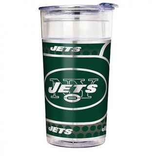 Officially Licensed NFL 22 oz. Double Wall Acrylic Party Cup   New York Jets   7797242