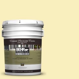 BEHR Premium Plus Ultra 5 gal. #380C 3 Moon Dance Semi Gloss Enamel Exterior Paint 585005