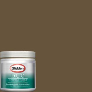 Glidden DUO 8 oz. Leather Brown Interior Paint Tester GLDN 26 GLDN26 D8