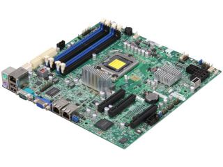 SUPERMICRO MBD X9SCL F O LGA 1155 Intel C202 Micro ATX Intel Xeon E3 Server Motherboard