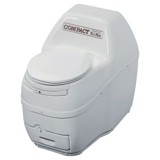 Sun-Mar Compact Self-Contained Composting Toilet, Model# Compact  Camping   Hiking Equipment