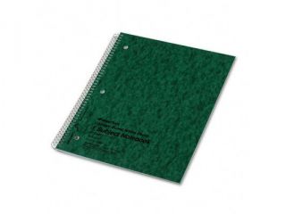 National Brand 31987 Subject Wirebound Notebook, College/Margin Rule, Ltr, WE, 80 Sheets/Pad
