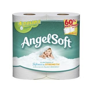 Angel Soft Angel Soft Bathroom Tissue Unscented Double Rolls 2 Ply 4