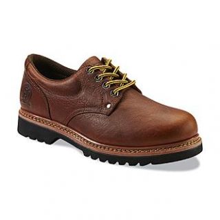 Elk Woods Mens Brown Oxford Work Shoe   Clothing, Shoes & Jewelry