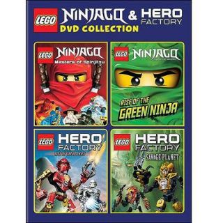 LEGO NINJAGO & THE HERO FACTORY (DVD/4 DISC)