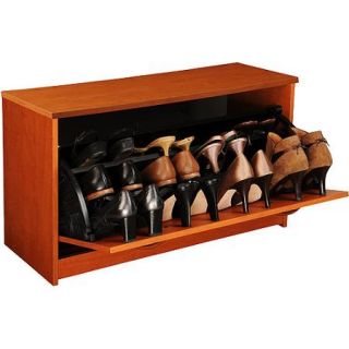 Shoe Cabinet, Single, Cherry