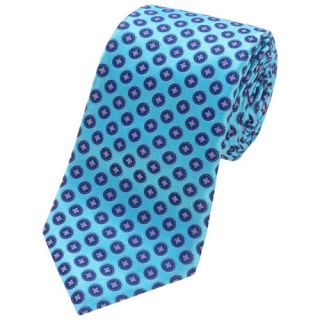 Ike Behar Floral Circle Tie (For Men) 8990G 57